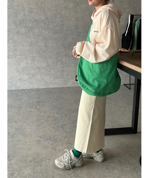 owndaily（オンデイリー）の「2wayストレッチタイトスカート（スカート・レディース・オレンジ/ブラック/グリーン/アイボリー/パープル・FREE）」の8枚目の写真