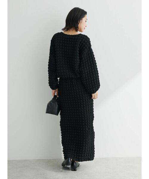 Sugar spoon（シュガースプーン）の「・SUGAR SPOON ポップコーンプルオーバー（Tシャツ/カットソー・レディース・ブルーグリーン/アイボリー/ブラック・FREE）」の6枚目の写真