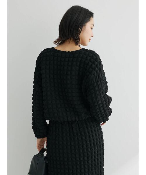 Sugar spoon（シュガースプーン）の「・SUGAR SPOON ポップコーンプルオーバー（Tシャツ/カットソー・レディース・ブルーグリーン/アイボリー/ブラック・FREE）」の8枚目の写真