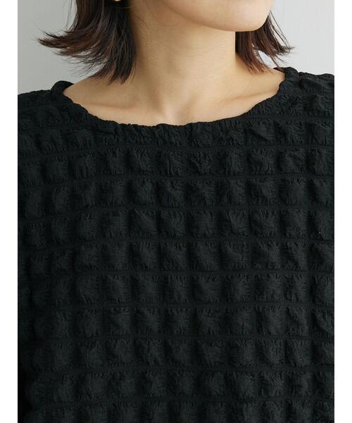 Sugar spoon（シュガースプーン）の「・SUGAR SPOON ポップコーンプルオーバー（Tシャツ/カットソー・レディース・ブルーグリーン/アイボリー/ブラック・FREE）」の9枚目の写真