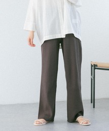 FORK&SPOON リブニットパンツ