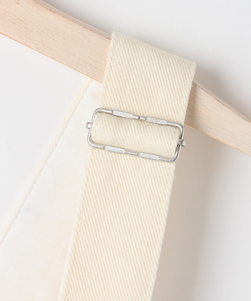 by LOVEiT（バイラビット）の「サロペット（サロペット/オーバーオール・キッズ・オフホワイト/ブラック・140cm/150cm/120cm/160cm/130cm）」の6枚目の写真