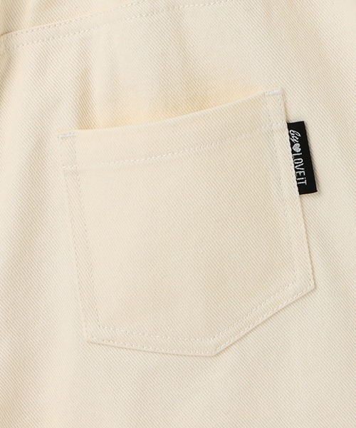 by LOVEiT（バイラビット）の「サロペット（サロペット/オーバーオール・キッズ・オフホワイト/ブラック・140cm/150cm/120cm/160cm/130cm）」の11枚目の写真