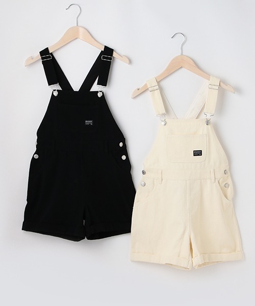 by LOVEiT（バイラビット）の「サロペット（サロペット/オーバーオール・キッズ・オフホワイト/ブラック・140cm/150cm/120cm/160cm/130cm）」の13枚目の写真