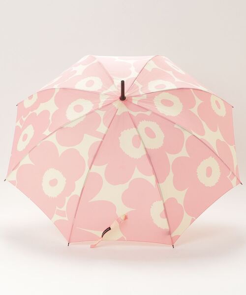 marimekko(マリメッコ)の「Unikko / Stick umbrella, semi-automatic(長傘・レディース・ベビーピンク・FREE)」の3枚目の写真