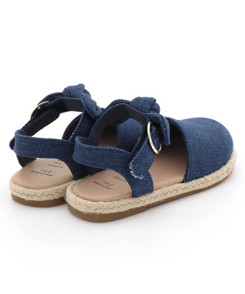 apres les cours（アプレレクール）の「リボンストラップサンダル（サンダル・キッズ・インディゴブルー/ピンク・14/18/15 /17/16/19）」の11枚目の写真