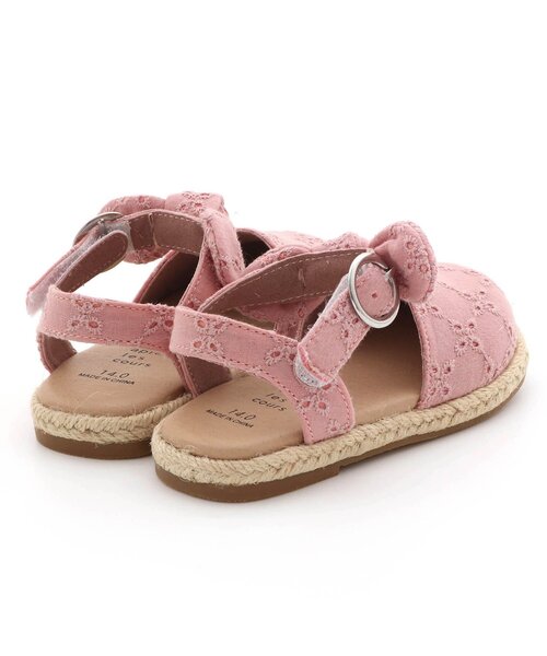 apres les cours（アプレレクール）の「リボンストラップサンダル（サンダル・キッズ・インディゴブルー/ピンク・14/18/15 /17/16/19）」の12枚目の写真