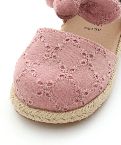 apres les cours（アプレレクール）の「リボンストラップサンダル（サンダル・キッズ・インディゴブルー/ピンク・14/18/15 /17/16/19）」の13枚目の写真