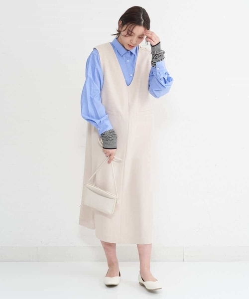 a.v.v(アーヴェヴェ)の「バックデザインシャツ(シャツ/ブラウス・レディース・ラベンダー/ライトブルー/ブルー/ライトパープル・36/38/40/34/42)」の11枚目の写真