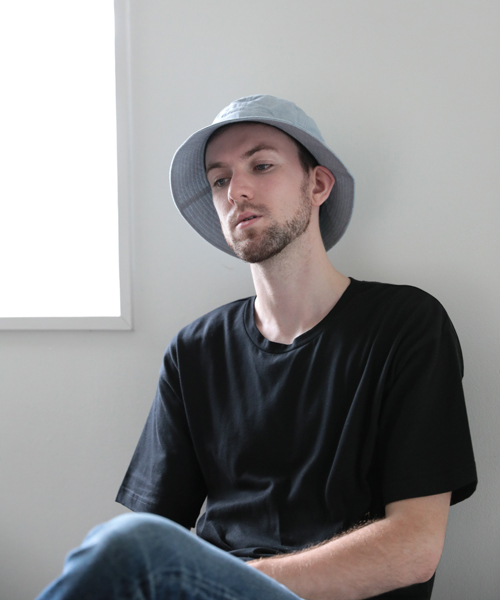 Denime（ドゥニーム）の「CHAMBRAY HAT/シャンブレーハット（ハット・メンズ・ライトインディゴブルー/インディゴブルー・FREE）」の6枚目の写真