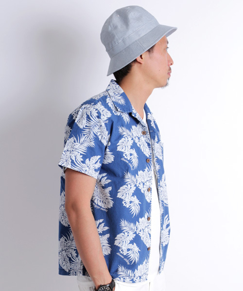 Denime（ドゥニーム）の「CHAMBRAY HAT/シャンブレーハット（ハット・メンズ・ライトインディゴブルー/インディゴブルー・FREE）」の19枚目の写真