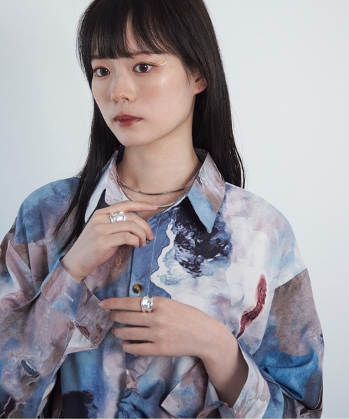 Y/lim(イリム)の「Y/lim ボリューム変形リング 【サイズ調節可能】(リング・レディース・シルバー/シルバー系2/シルバー系1・FREE)」の11枚目の写真