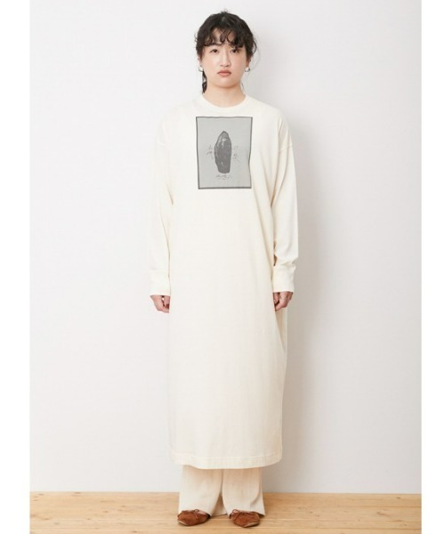 Snow Peak(スノーピーク)の「Printed Long T-shirt #2(Tシャツ/カットソー・レディース・ホワイト系その他/ホワイト系その他2・1/2)」の1枚目の写真