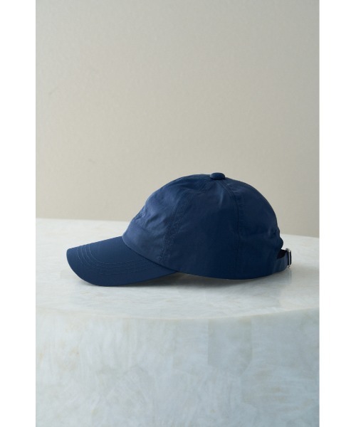 AZUL by moussy(アズールバイマウジー)の「WASHER MATERIAL LIGHT CAP/ウォッシャーマテリアルライトキャップ(キャップ・レディース・カーキ/アイボリー/ネイビー・FREE)」の12枚目の写真