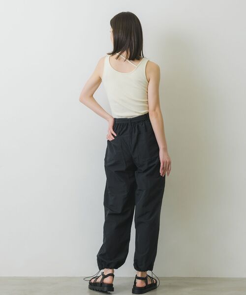 RETRO GIRL（レトロガール）の「カップ付きテレコタンク（タンクトップ・レディース・ブラック/ブルー/オフホワイト/ピンク・FREE）」の8枚目の写真