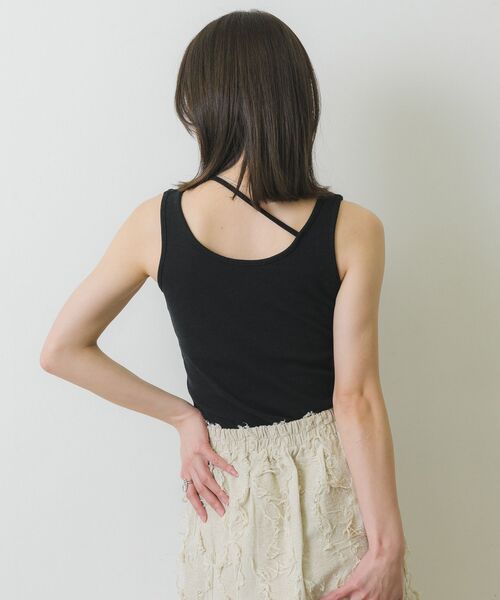 RETRO GIRL（レトロガール）の「カップ付きテレコタンク（タンクトップ・レディース・ブラック/ブルー/オフホワイト/ピンク・FREE）」の18枚目の写真