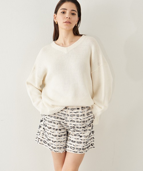 Whim Gazette(ウィムガゼット)の「リボンショートパンツ(その他パンツ・レディース・ブラック/ホワイト系その他・FREE)」の15枚目の写真