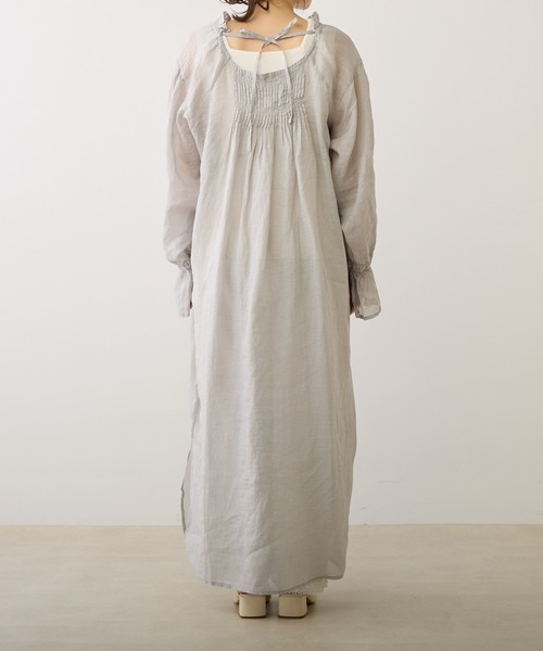 PUAL CE CIN（ピュアルセシン）の「【Du noir】ラミー2WAYワンピース（ワンピース・レディース・ブラック/ライトグレー/ブルー・FREE）」の15枚目の写真