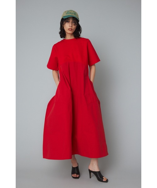 Herin.cye ディメンションドレスワンピース HeRIN.CYE ［予約］Dimension dress BLK -靴＆ファッション通販
