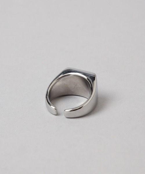 HARE（ハレ）の「ステンレスカラーストーンリング(HARE)（リング・メンズ・グリーン/ブラック・FREE）」の10枚目の写真