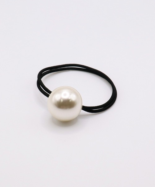 VATSURICA（バツリカ）の「〈VATSURICA〉バツリカ / パール ヘアゴム1（ヘアゴム・レディース・ホワイト・FREE）」の2枚目の写真