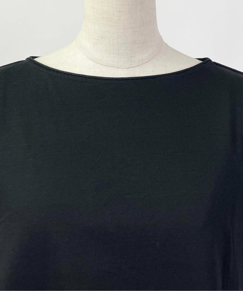PICCIN（ピッチン）の「プリーツレイヤードプルオーバー（Tシャツ/カットソー・レディース・ブルー/ブラック・M）」の13枚目の写真