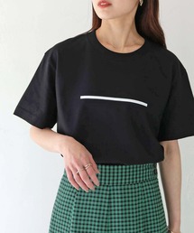 HER CLOSET | 【HER CLOSET】WEB限定 5.6オンスオリジナルラインTシャツ WEB LIMITED 5.6OZ ORIGINAL LINE T-SHIRT(Tシャツ/カットソー)