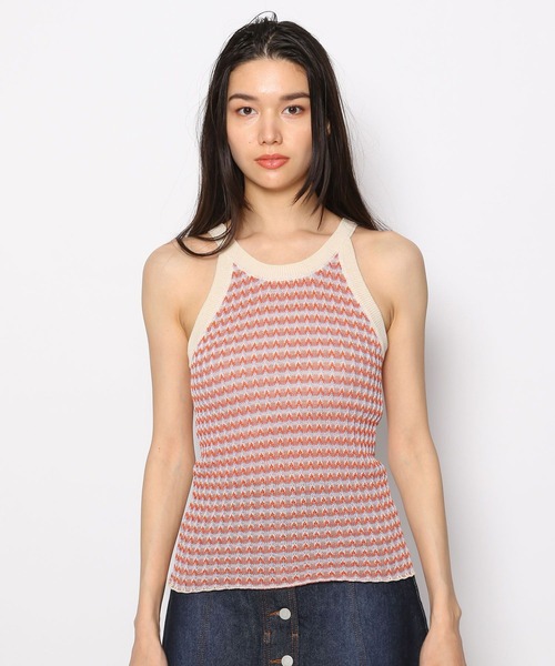 FOREVER 21(フォーエバー トゥエンティーワン)の「配色ボーダーニットアメスリタンク(タンクトップ・レディース・ブルー系その他/オレンジ系その他/オレンジ系その他2・SMALL/MEDIUM/LARGE)」の17枚目の写真