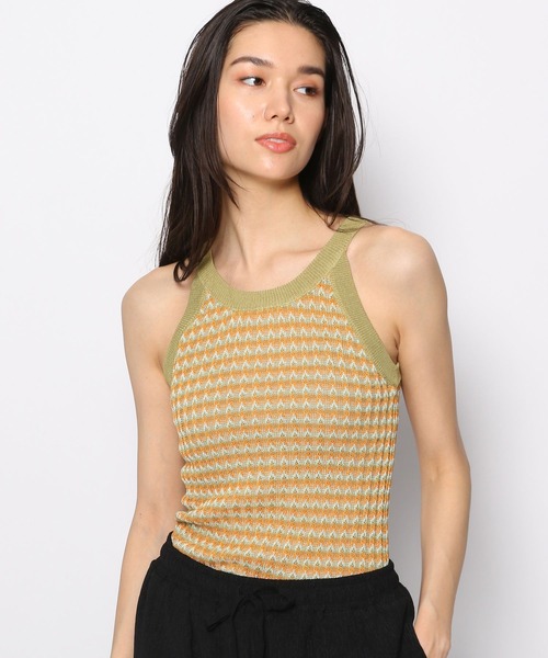 FOREVER 21(フォーエバー トゥエンティーワン)の「配色ボーダーニットアメスリタンク(タンクトップ・レディース・ブルー系その他/オレンジ系その他/オレンジ系その他2・SMALL/MEDIUM/LARGE)」の5枚目の写真