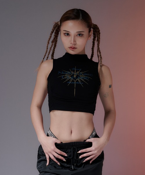 sedacle（セダクル）の「【SDG】ribbed tanktop（タンクトップ・レディース・ベージュ/ブラック/オフホワイト・FREE）」の11枚目の写真