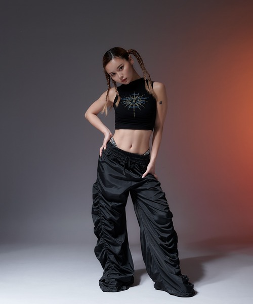 sedacle（セダクル）の「【SDG】ribbed tanktop（タンクトップ・レディース・ベージュ/ブラック/オフホワイト・FREE）」の14枚目の写真