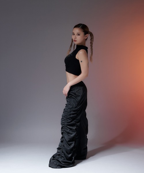 sedacle（セダクル）の「【SDG】ribbed tanktop（タンクトップ・レディース・ベージュ/ブラック/オフホワイト・FREE）」の16枚目の写真