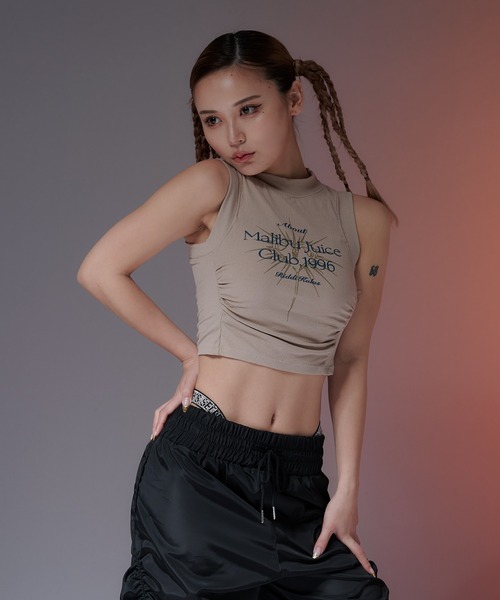 sedacle（セダクル）の「【SDG】ribbed tanktop（タンクトップ・レディース・ベージュ/ブラック/オフホワイト・FREE）」の20枚目の写真