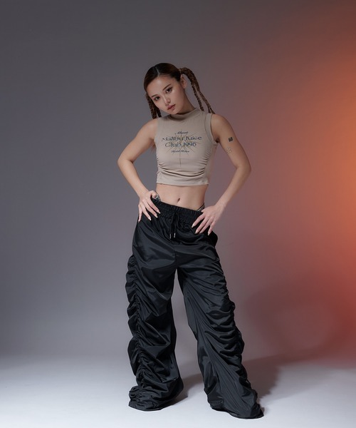 sedacle（セダクル）の「【SDG】ribbed tanktop（タンクトップ・レディース・ベージュ/ブラック/オフホワイト・FREE）」の21枚目の写真
