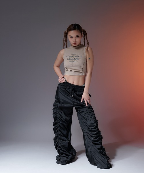 sedacle（セダクル）の「【SDG】ribbed tanktop（タンクトップ・レディース・ベージュ/ブラック/オフホワイト・FREE）」の22枚目の写真