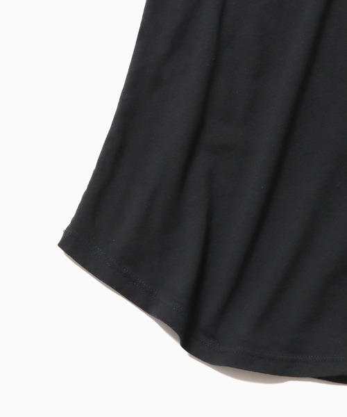 CAL．Berries（カルベリーズ）の「CAL．Berries/カルベリーズ COATSAL TEE  ノースリーブTシャツ（タンクトップ・レディース・サンドベージュ/ブラック/レモンイエロー/ホワイト・S）」の8枚目の写真