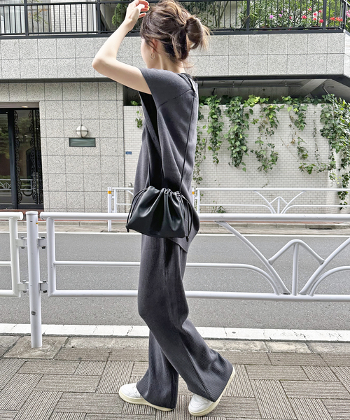 【新品未使用】Spick and Span  コットンウールリブパンツ　パンツ Spick & Span（スピックアンドスパン）の「コットンウールリブ