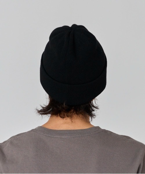 OVERRIDE（オーバーライド）の「OVERRIDE  EX FINE LAMBS UTILITY WATCH / オーバーライド（ニットキャップ/ビーニー・メンズ・ブラック/ダークオレンジ/ネイビー/ベージュ・57~59cm）」の9枚目の写真