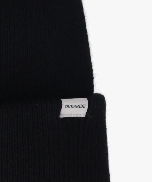OVERRIDE（オーバーライド）の「OVERRIDE  EX FINE LAMBS UTILITY WATCH / オーバーライド（ニットキャップ/ビーニー・メンズ・ブラック/ダークオレンジ/ネイビー/ベージュ・57~59cm）」の13枚目の写真
