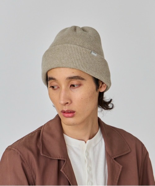 OVERRIDE（オーバーライド）の「OVERRIDE  EX FINE LAMBS UTILITY WATCH / オーバーライド（ニットキャップ/ビーニー・メンズ・ブラック/ダークオレンジ/ネイビー/ベージュ・57~59cm）」の18枚目の写真