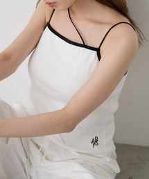 Kastane | カップ付きパイピングキャミ(キャミソール)