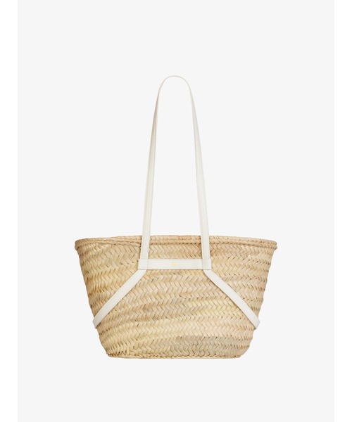 GIVENCHY（ジバンシイ）の「ヴォワイユー バスケット スモール ラフィア（トートバッグ・レディース・アイボリー/ブラック・FREE）」の3枚目の写真