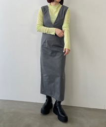 LOWRYS FARM（ローリーズファーム）の「Ｖアキジャンスカ（ジャンパースカート）」