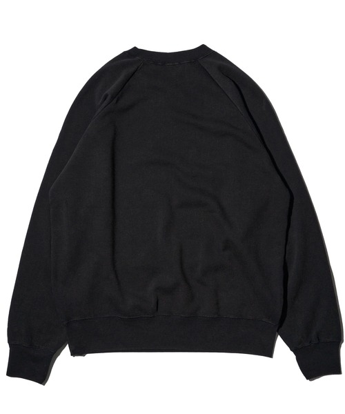 Healthknit(ヘルスニット)の「【Healthknit】CREW BLEACH PRODUCT PROCESSING SWEAT / ブリーチクルーネックスウェット(スウェット・メンズ・ブラック/オレンジ/ライトグリーン・MEDIUM/LARGE/X-LARGE)」の5枚目の写真