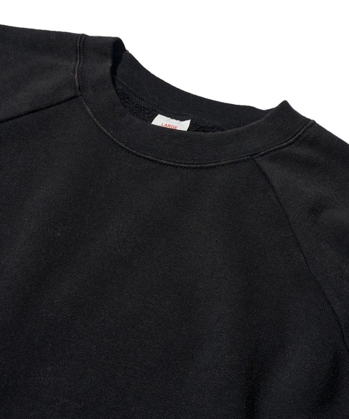 Healthknit(ヘルスニット)の「【Healthknit】CREW BLEACH PRODUCT PROCESSING SWEAT / ブリーチクルーネックスウェット(スウェット・メンズ・ブラック/オレンジ/ライトグリーン・MEDIUM/LARGE/X-LARGE)」の10枚目の写真