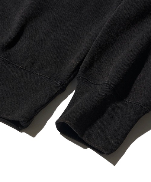 Healthknit(ヘルスニット)の「【Healthknit】CREW BLEACH PRODUCT PROCESSING SWEAT / ブリーチクルーネックスウェット(スウェット・メンズ・ブラック/オレンジ/ライトグリーン・MEDIUM/LARGE/X-LARGE)」の12枚目の写真