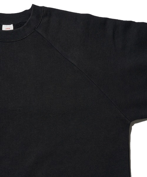 Healthknit(ヘルスニット)の「【Healthknit】CREW BLEACH PRODUCT PROCESSING SWEAT / ブリーチクルーネックスウェット(スウェット・メンズ・ブラック/オレンジ/ライトグリーン・MEDIUM/LARGE/X-LARGE)」の11枚目の写真