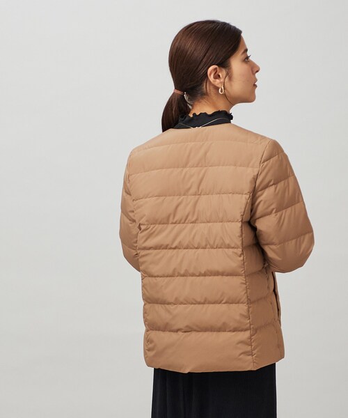 SHOO・LA・RUE(シューラルー)の「◆【着る 続く エコ】軽くて 洗える ライトダウンジャケット【CIRCRIC】(ダウンジャケット/コート・レディース・キャメル/ライトベージュ/ダークネイビー/ナチュラル・05/03/01/02/06/04)」の20枚目の写真