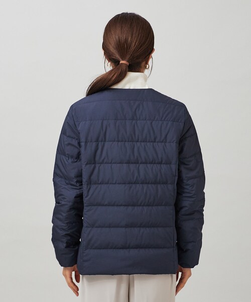 SHOO・LA・RUE(シューラルー)の「◆【着る 続く エコ】軽くて 洗える ライトダウンジャケット【CIRCRIC】(ダウンジャケット/コート・レディース・キャメル/ライトベージュ/ダークネイビー/ナチュラル・05/03/01/02/06/04)」の18枚目の写真