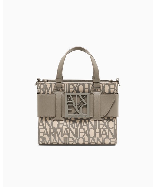送料/関税込【ARMANI EXCHANGE】ロゴ ハンドバッグ undefined